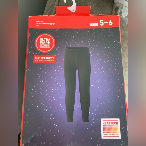 NEW HEATTECH ULTRA WARM LEGGING KIDS - Picture 2 of 4